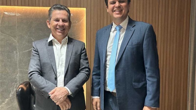 Thiago Silva reúne com Mauro Mendes e debate investimentos para Rondonópolis