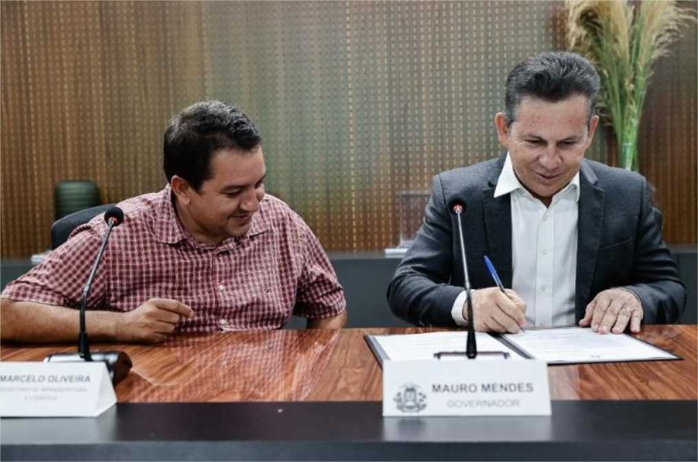 Governo assina convênio para pavimentação em Acorizal, emenda de Wilson