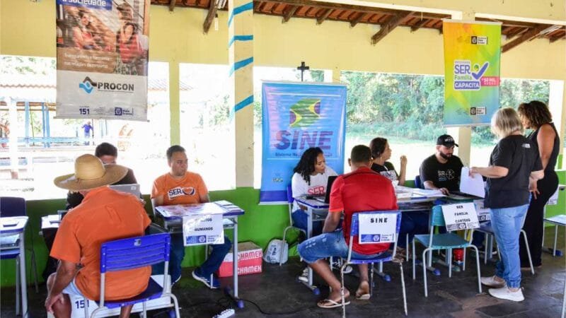 Mutirão da Cidadania presta mais de 400 atendimentos a moradores de distrito no Pantanal