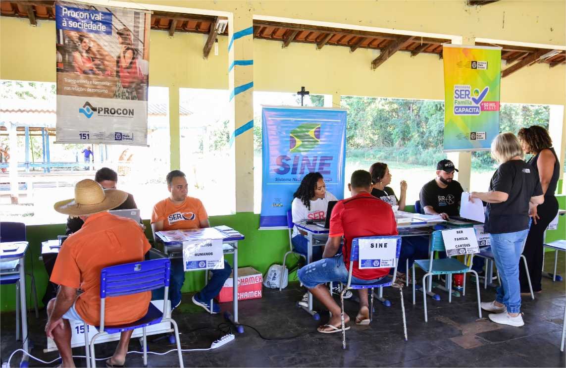 Mutirão da Cidadania presta mais de 400 atendimentos a moradores de distrito no Pantanal