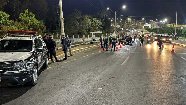 Operação Lei Seca termina com 101 multas aplicadas e 70 motocicletas removidas em VG