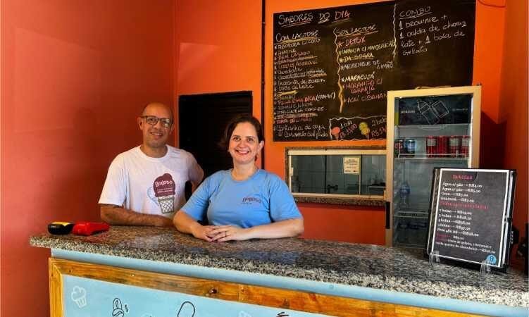 Crédito da Desenvolve MT ajuda casal a impulsionar sorveteria: “Com esse recurso tivemos força para continuar”