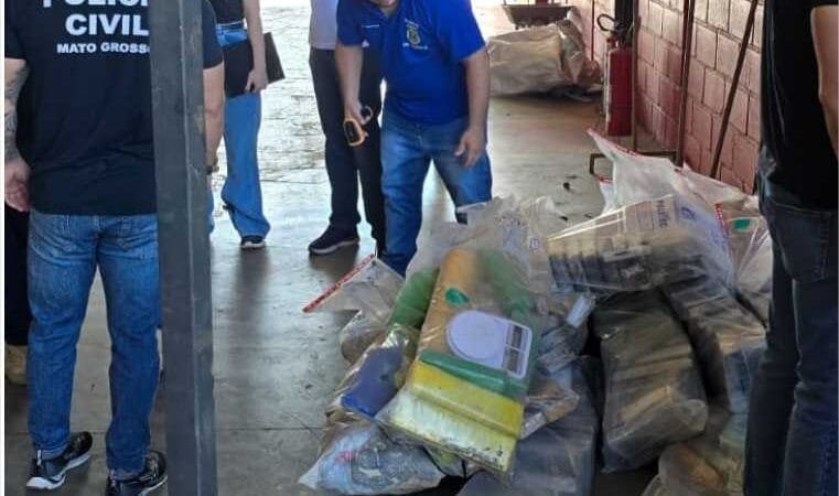 Polícia Civil incinera duas toneladas de drogas apreendidas pelas forças de segurança neste ano