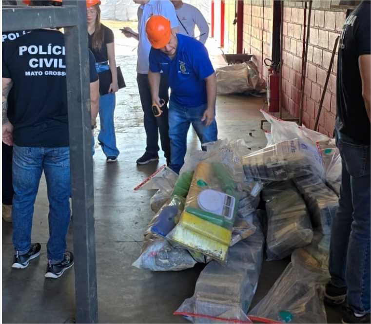 Polícia Civil incinera duas toneladas de drogas apreendidas pelas forças de segurança neste ano