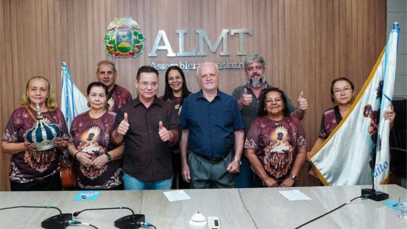 Devotos convidam Botelho para festa de São Benedito
