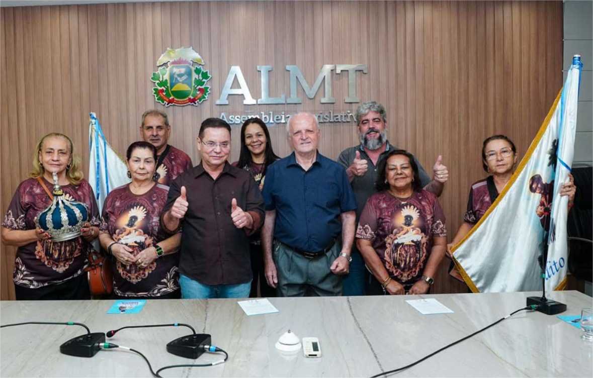 Devotos convidam Botelho para festa de São Benedito
