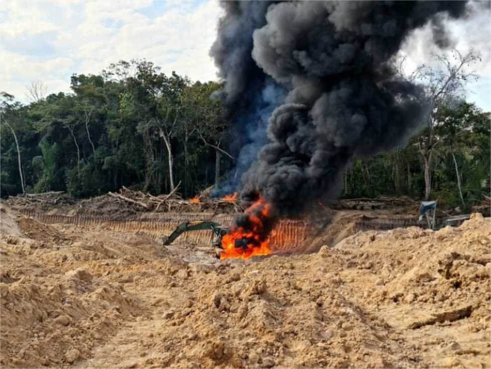 PF encerra operação de campo e investiga financiadores de garimpos ilegais em MT