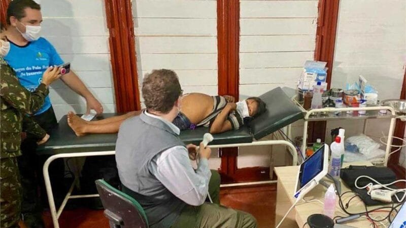 SES integra missão que vai implantar atendimentos em saúde digital para povos indígenas de MT