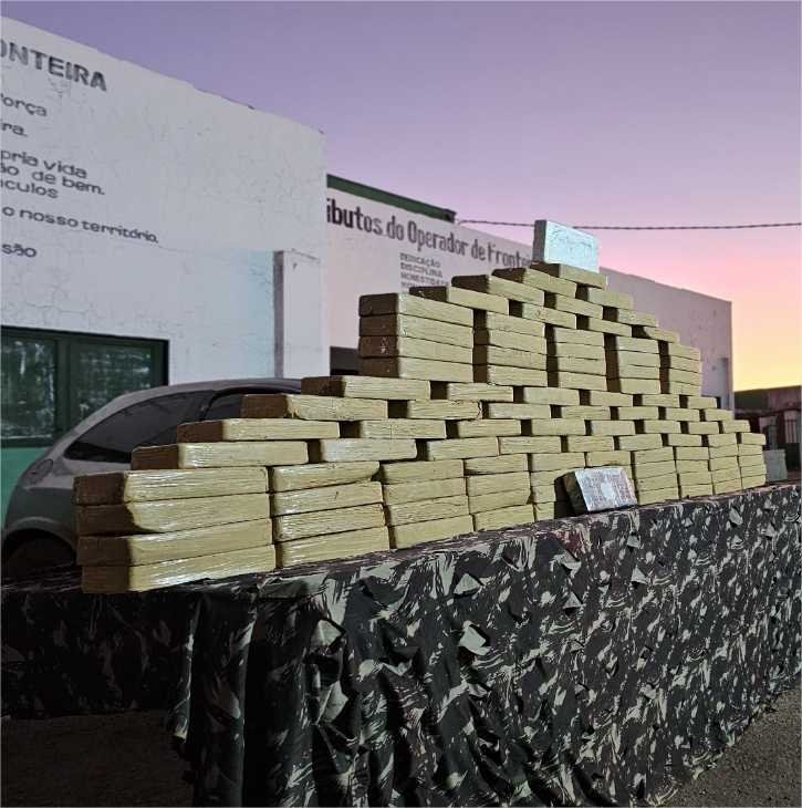 Em uma semana, operações das forças de segurança dão prejuízo de R$ 9 milhões ao crime organizado