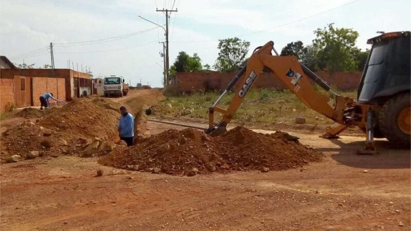 DAE/VG realiza mutirão para reparo de vazamentos e novas ligações no bairro Paiaguás