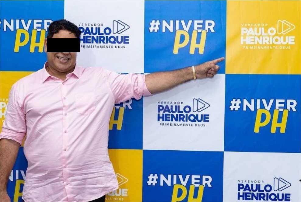 Vereador Paulo Henrique é alvo de busca e apreensão em operação que mira boates do CV