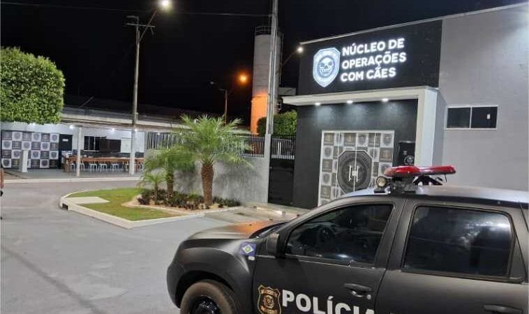 Sesp inaugura núcleo de operações para treinamento de cães em penitenciária de Sinop