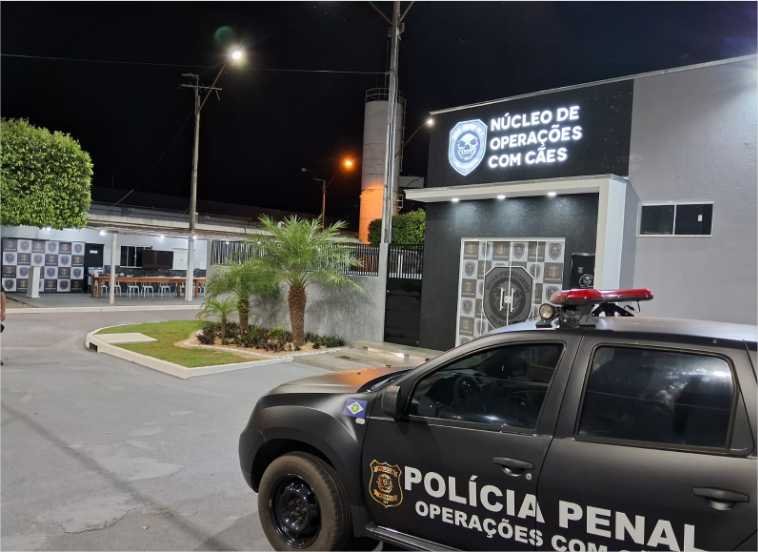 Sesp inaugura núcleo de operações para treinamento de cães em penitenciária de Sinop