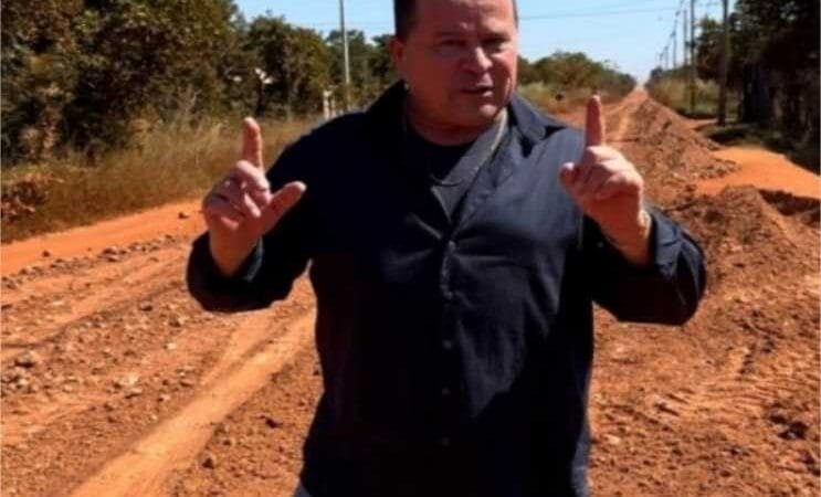 Distrito Nova Esperança-Pequizeiro recebe patrolamento após indicação de Vidal