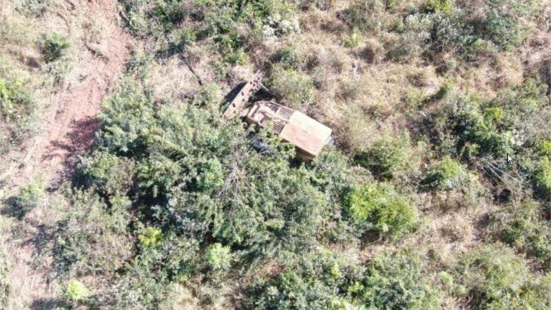 Sema apreende 6 tratores em operação contra crimes ambientais na região norte de MT