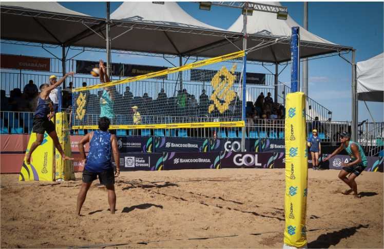 Mato Grosso recebe etapa do Circuito Brasileiro de Vôlei de Praia 2024
