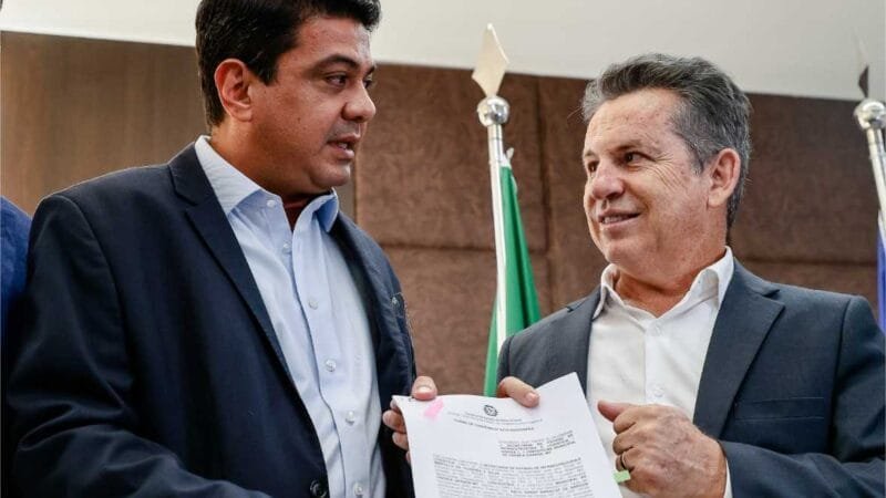 Mauro Mendes e Kalil Baracat assinam convênio de mais de R$ 20  Milhões