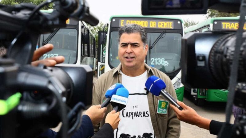 Emanuel Pinheiro honra compromisso e entrega 100% da frota de ônibus climatizada para Cuiabá