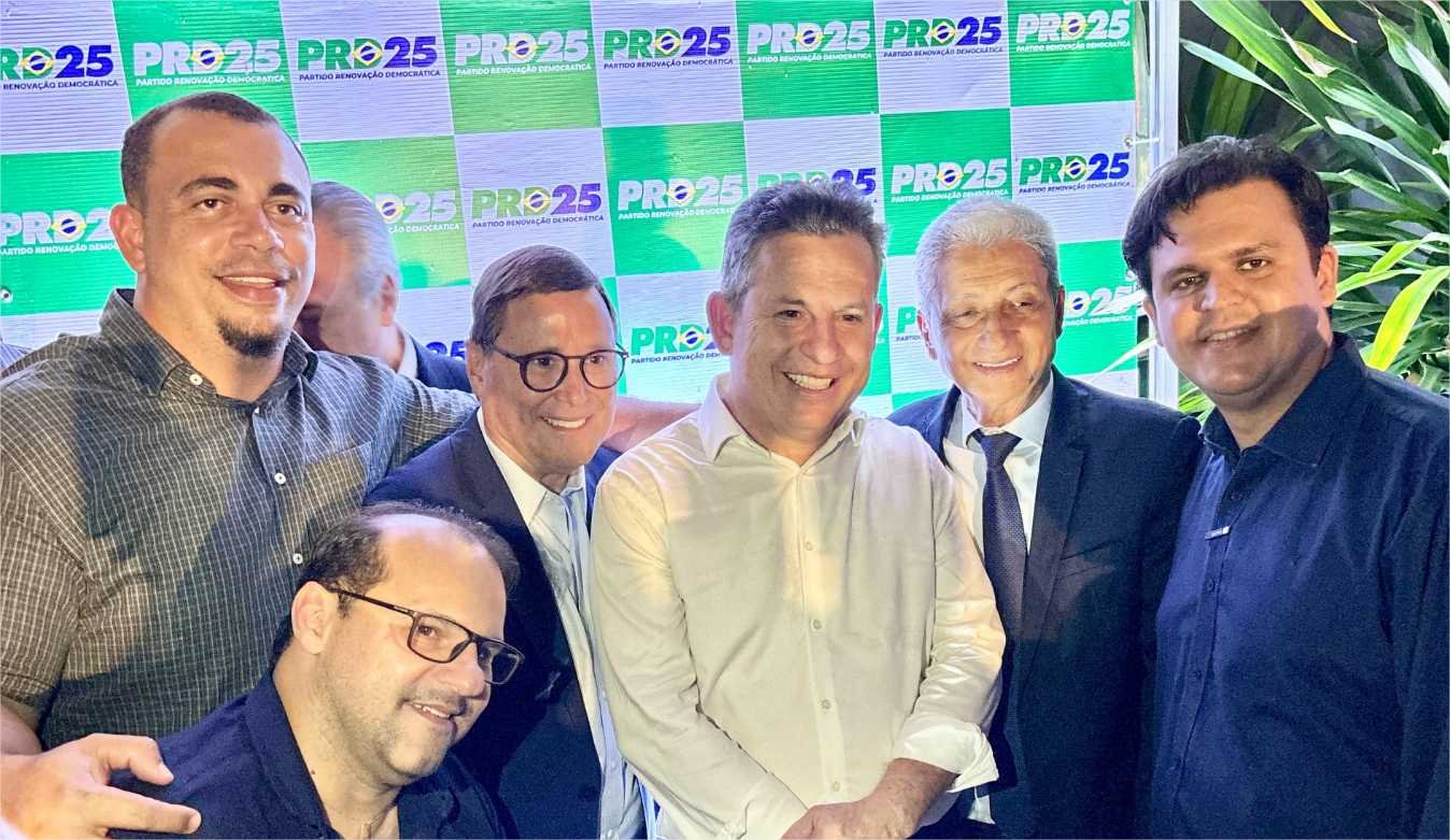 Thiago Silva e lideranças do PRD Rondonópolis prestigiam inauguração da sede estadual