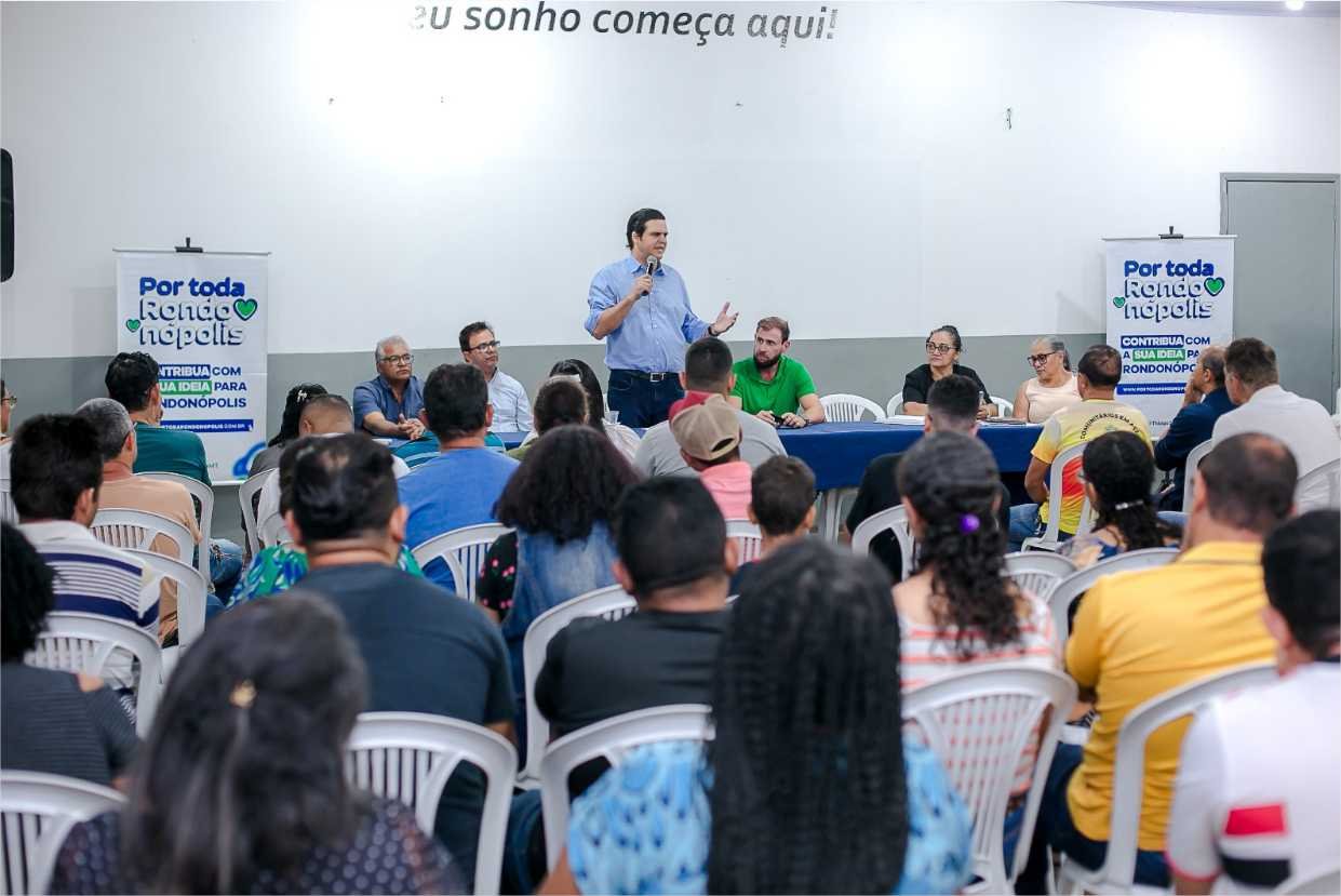 Thiago Silva debate Plano de Governo Participativo com o Movimento Comunitário