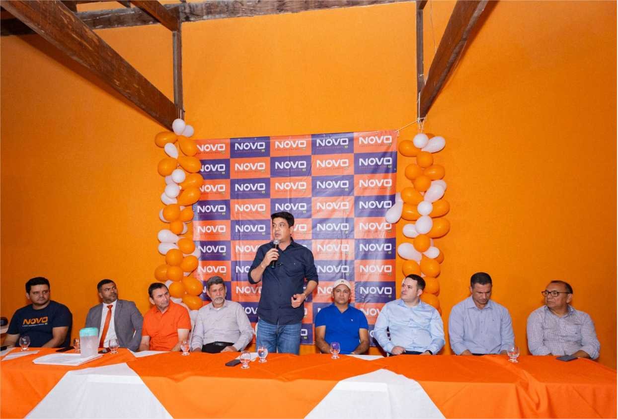 Convenção do partido Novo em Várzea Grande valida apoio à dobradinha Kalil-Pedrinho