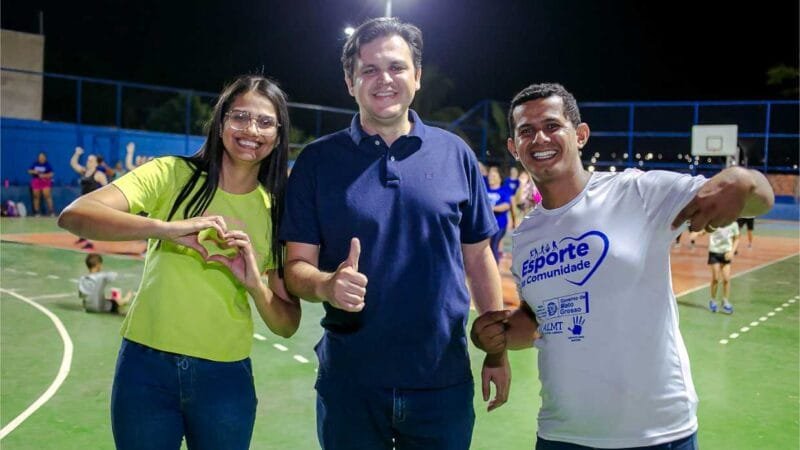 Com apoio de Thiago Silva, “Esporte na Comunidade” garante mais qualidade de vida para a população