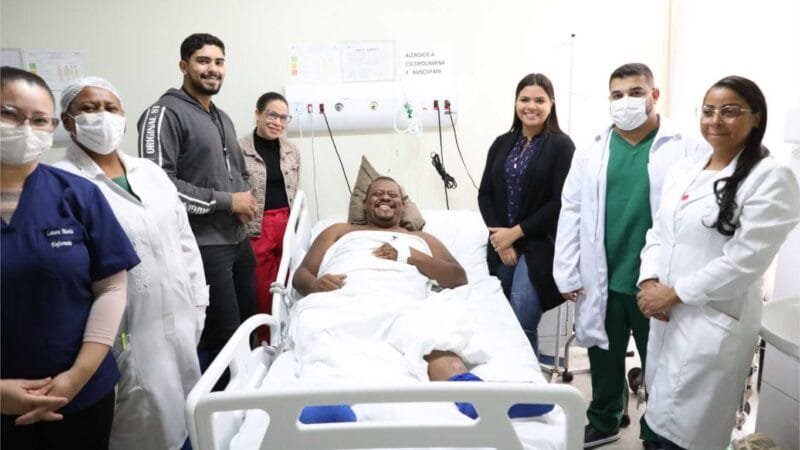 Com imensa gratidão pelo atendimento recebido, paciente relata a luta de passar 245 dias internado no HMC