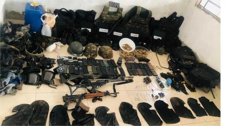 Forças de segurança de MT apreenderam mais de 12 mil armas de fogo ilegais de 2019 a 2024