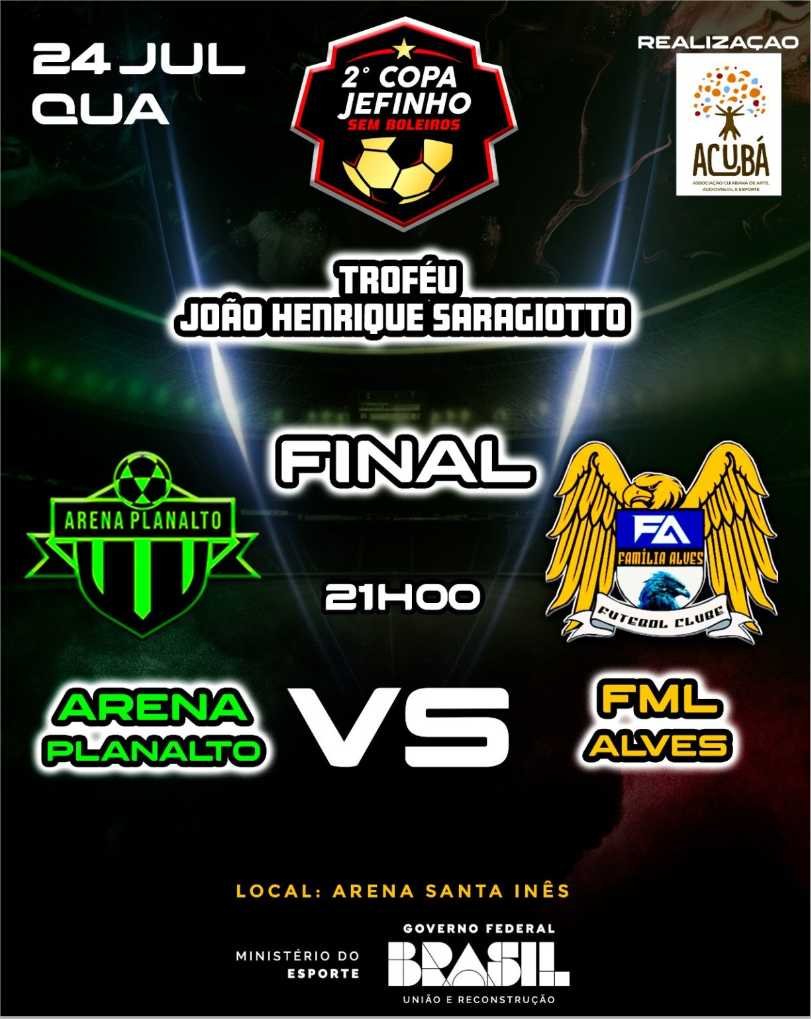 Arena Planalto e FML Alves se enfrentam na arena Santa Inês