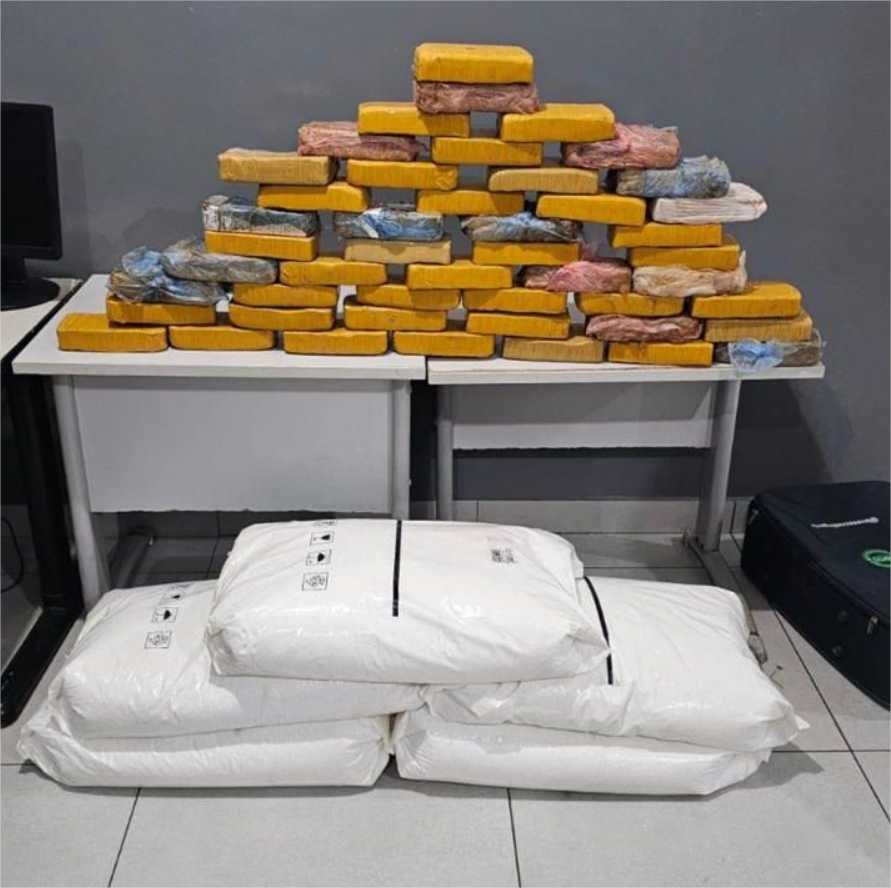 Bope apreende 50 quilos de pasta base de cocaína; prejuízo ao crime organizado é de R$ 950 mil