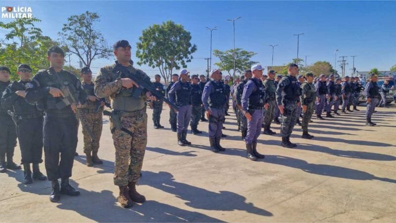 Polícia Militar deflagra Operação Força Total nos 142 municípios de Mato Grosso