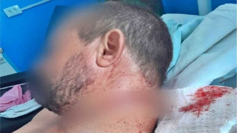 Confusão no “Bar do Kiko” termina com homem esfaqueado no pescoço