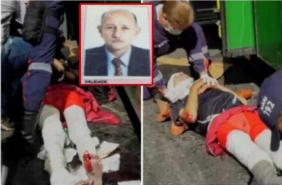 Morre idoso que foi atropelado por ônibus e teve pernas dilaceradas; veja vídeo