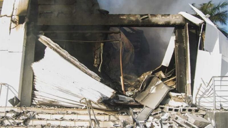 Princípio de incêndio e cheiro de gás foram registrados dias antes