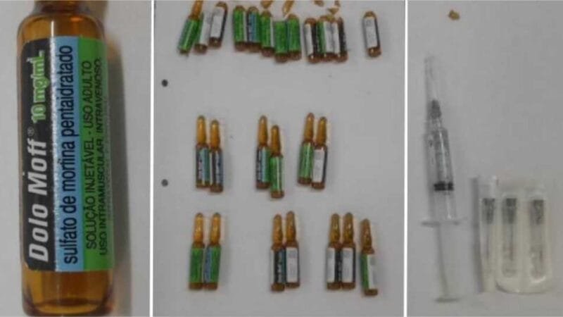 Policial penal de VG é preso tentando levar morfina para detento na PCE