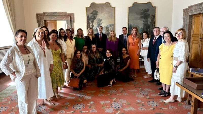 Márcia Pinheiro é elogiada em Roma pelo projeto de qualificação profissional feminina