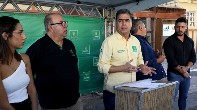 Cuiabá receberá nova Praça Rachid Jaudy em 120 dias e prefeito Emanuel Pinheiro destaca amplas ações de revitalização do Centro Histórico