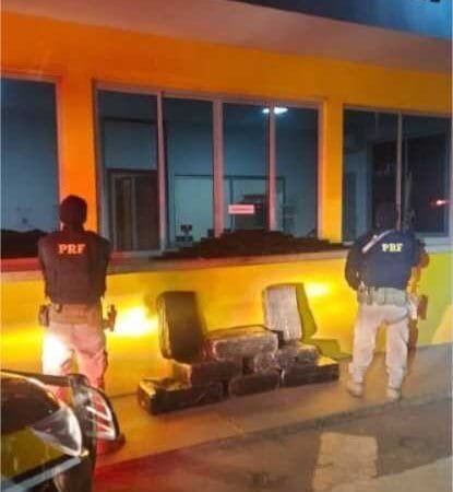 Homem é preso transportando quase 300 kg de maconha na BR-163