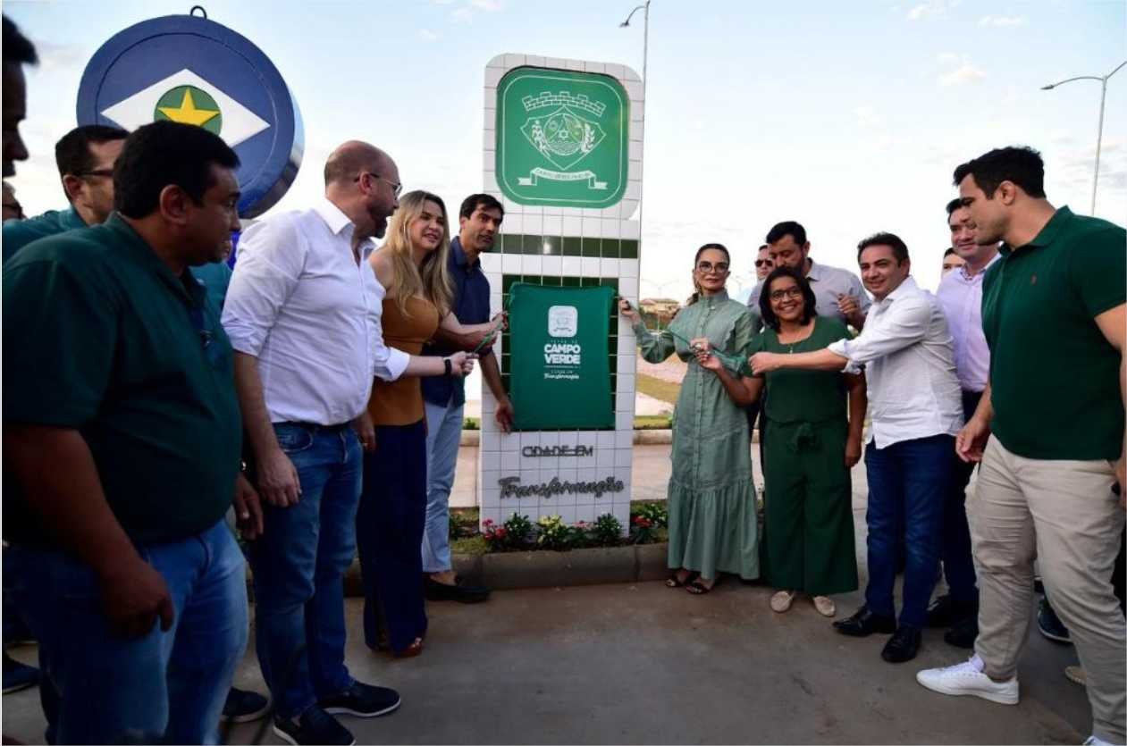 Primeira-dama de MT participa de inauguração de creche e da entrega de equipamentos da Seduc