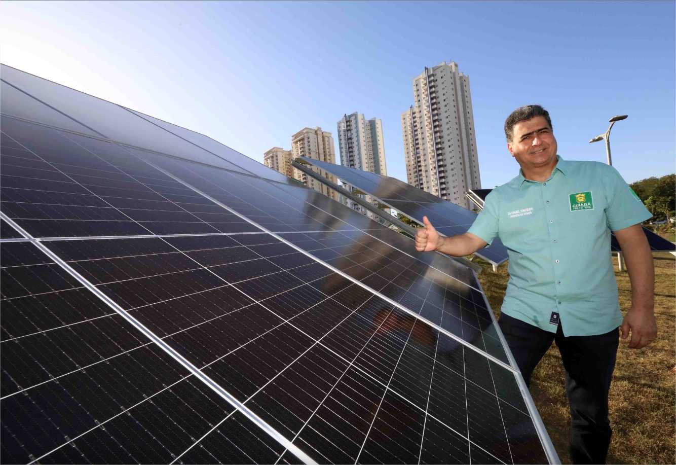 Panorama fotovoltaico mostra Cuiabá em 2º lugar entre cidades com mais potência de energia solar instalada no Brasil