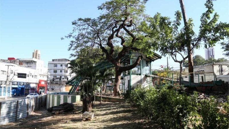 Prefeito de Cuiabá garante que Praça Rachid Jaudy será revitalizada no prazo de 120 dias