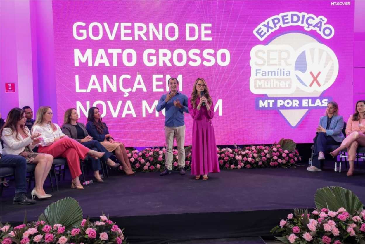 Primeira-dama de MT participa da 3ª edição da Expedição do SER Família Mulher – MT Por Elas em Juína