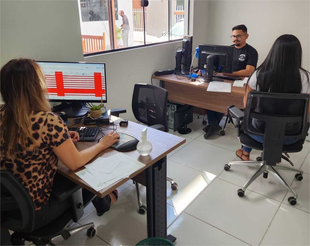 Sesp realiza cadastro biométrico de visitantes em unidades prisionais da região metropolitana de Cuiabá