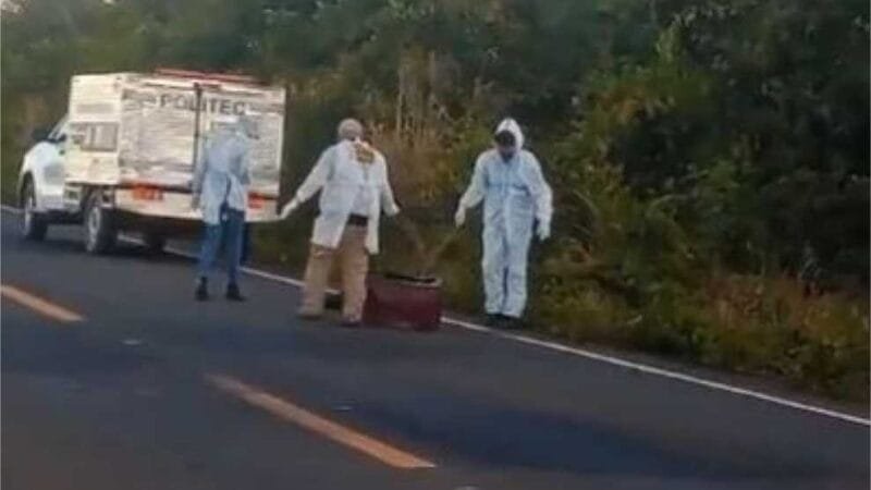 Corpo de adolescente desaparecido é encontrado dentro de sapateira na MT-480; veja vídeos
