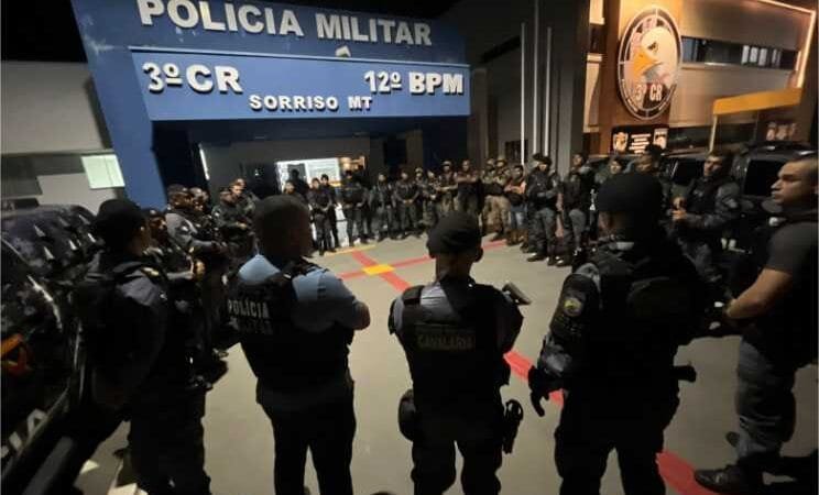 Sesp envia policiais do Bope para reforçar segurança em Sorriso