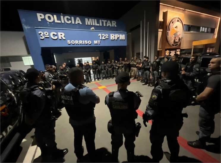 Sesp envia policiais do Bope para reforçar segurança em Sorriso