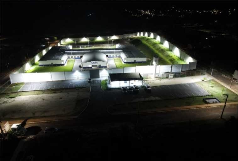 Nova unidade socioeducativa é a 1ª integralmente monitorada com câmeras do Vigia Mais MT