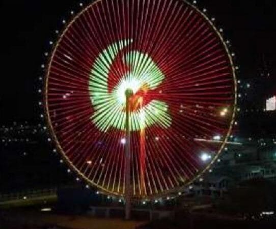 Governo compra roda gigante de R$ 9 milhões de empresa chinesa que forneceu imagens da internet