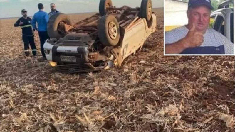 Trabalhador morre em estrada após ser arremessado de Hilux