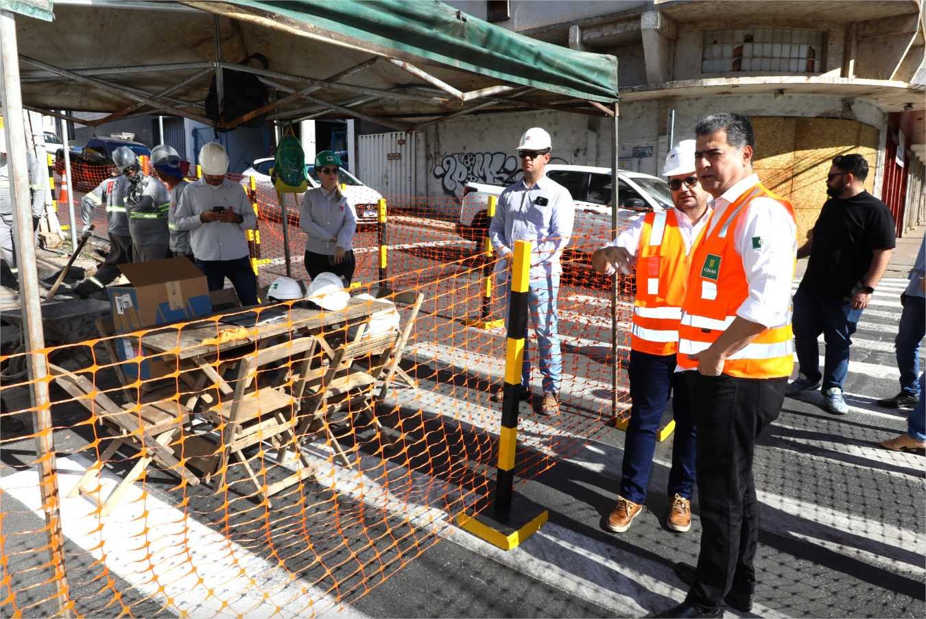 PPP Mercado Municipal: Prefeito dá início à recuperação de calçadas e asfalto e implantação da Rota Segura para pedestres